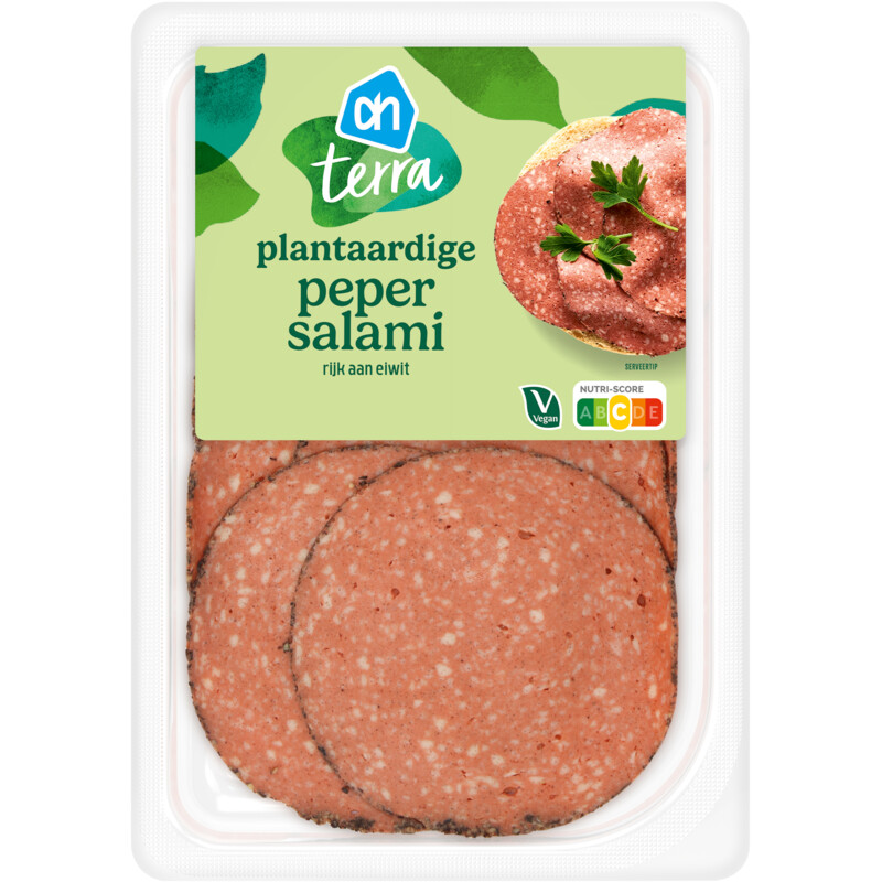AH Terra plantaardige pepersalami