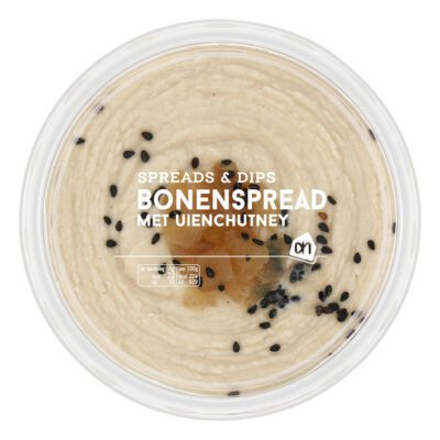 AH bonenspread met uienchutney