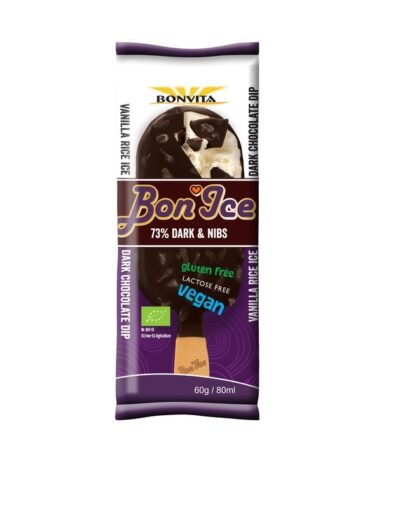 Bonvita bon ice 73% dark & nibs