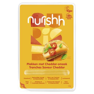 Nurishh plakken cheddar