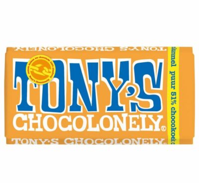 Tony's Chocolonely puur 51% chocokoek citroenkaramel