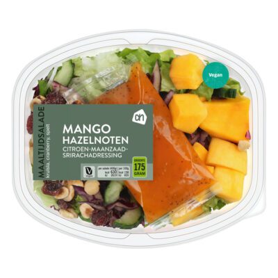 AH maaltijdsalade mango hazelnoten