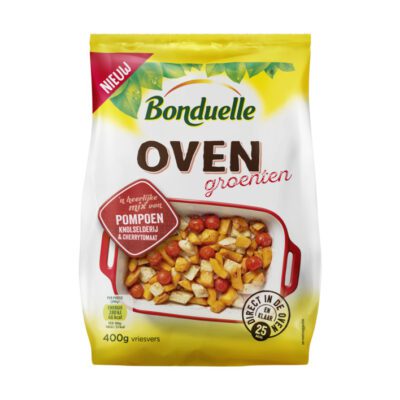 Bonduelle ovengroenten pompoen knolselderij & cherrytomaat