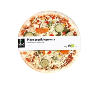 Ekocuisine pizza gegrilde groente