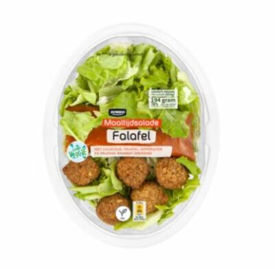 Jumbo lekker veggie maaltijdsalade falafel