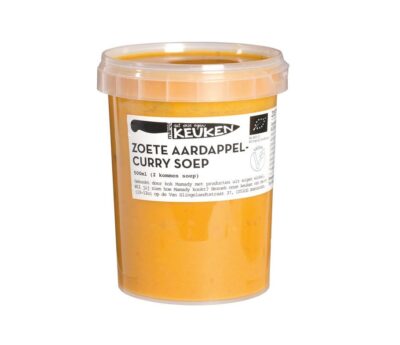 Marqt zoete aardappel-curry soep