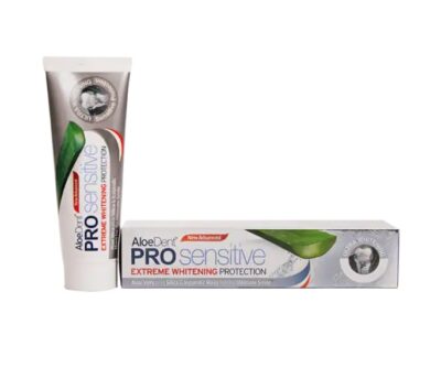 Aloe Dent tandpasta pro sensitive extreme whitening protection