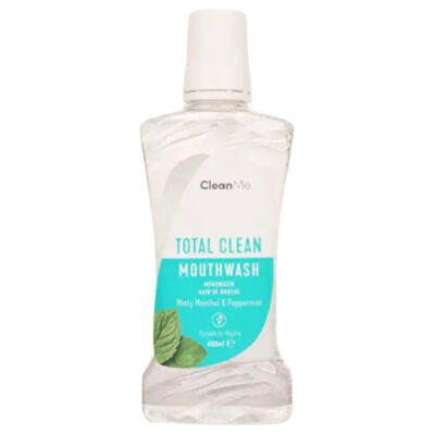 CleanMe total clean mouthwash minty menthol & peppermint