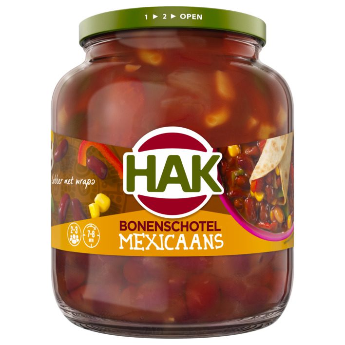 HAK bonenschotel mexicaans