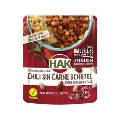 HAK chili sin carne schotel