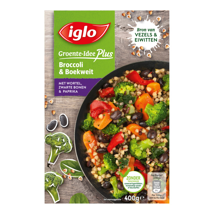 Iglo groente-idee plus broccoli & boekweit