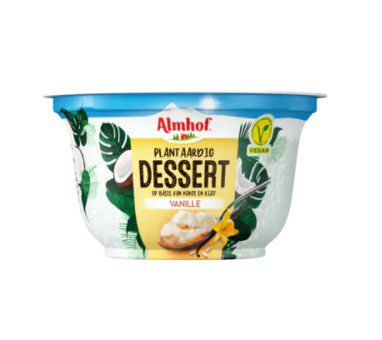 Almhof plantaardig dessert vanille