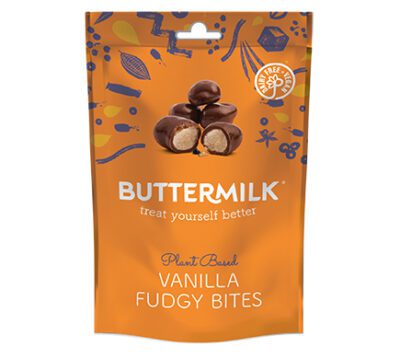 Buttermilk vanilla fudgy bites