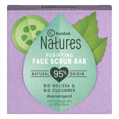 Kruidvat natures purifying face scrub bar