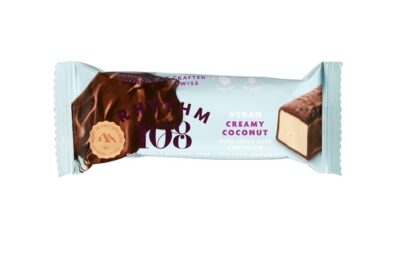 Rhythm 108 vegan creamy coconut chocolate bar