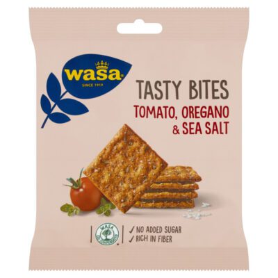 Wasa tasty bites tomato oregano & sea salt