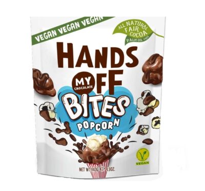 Hands Off My Chocolate bites popcorn