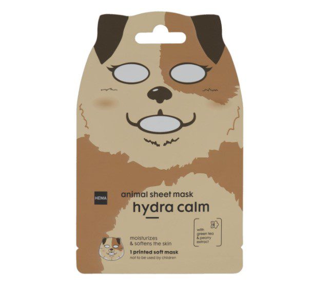 Hema animal sheet mask hydra calm