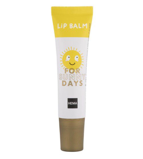 Hema lip balm for sunny days