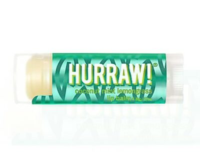 Hurraw! coconut mint lemongrass lip balm