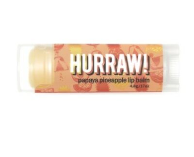 Hurraw! papaya pineapple lip balm