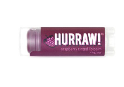 Hurraw raspberry tinted lip balm