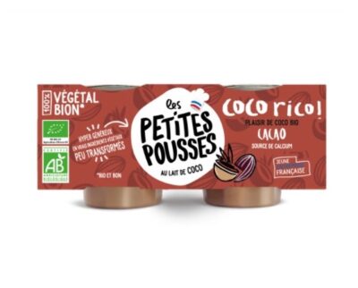 Les Petites Pousses dessert cacao en kokos