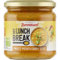 Zonnatura my lunch break sweet potato curry soup