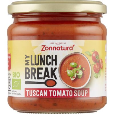 Zonnatura my lunch break tuscan tomato soup