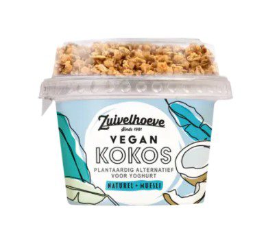 Zuivelhoeve vegan kokos naturel + muesli