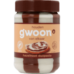 g’woon hazelnoot duopasta