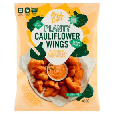 Rebl Chef planty cauliflower wings