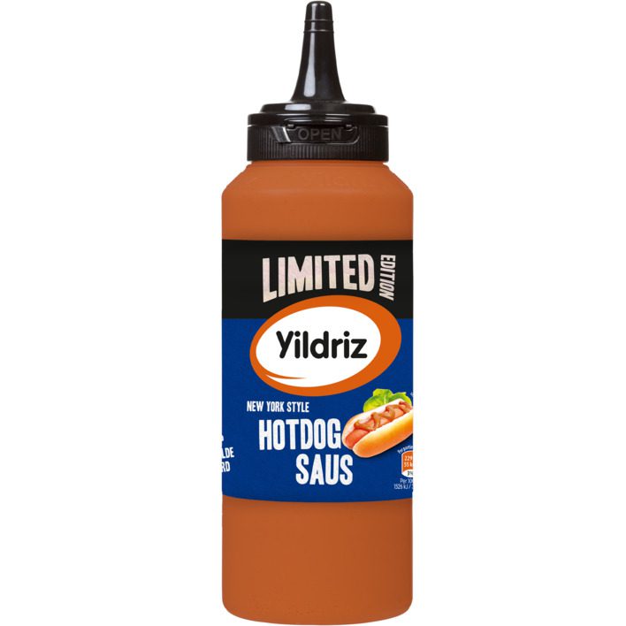 Yildriz limited edition new york style hotdog saus