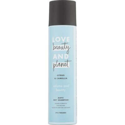 Love Beauty and Planet citrus & camellia dry shampoo