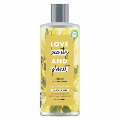 Love Beauty and Planet coconut & ylang ylang shower gel