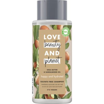 Love Beauty and Planet shea butter & sandalwood oil shampoo