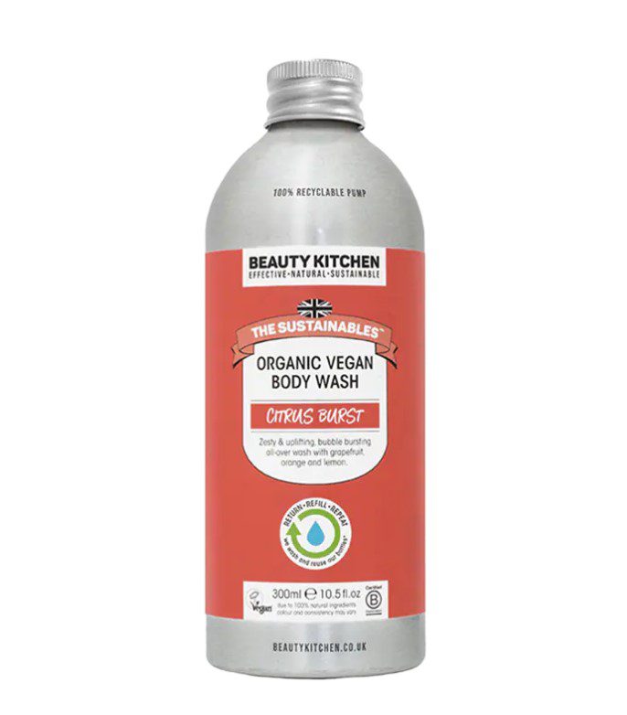 Beauty Kitchen organic vegan body wash citrus burst