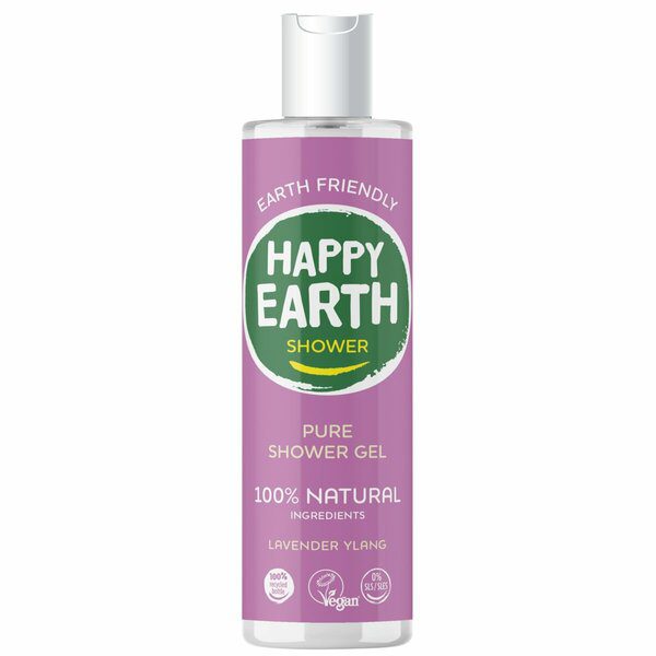 Happy Earth shower gel lavendel ylang