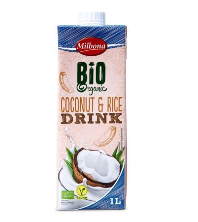 Milbona bio coconut & rice drink