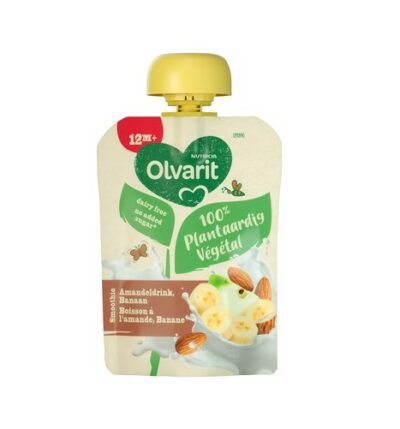 Olvarit amandeldrink banaan 12m+