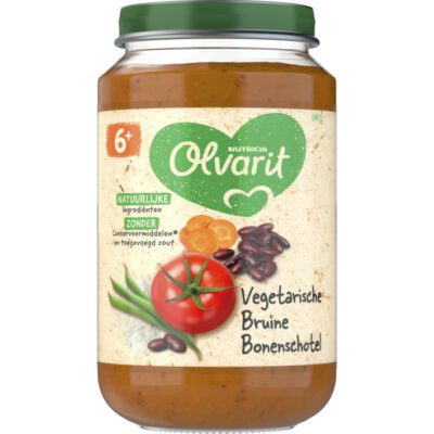 Olvarit vegetarische bruine bonenschotel 6+