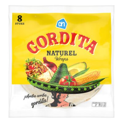 AH gordita wraps naturel