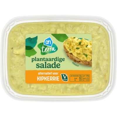 AH terra plantaardige salade alternatief voor kipkerrie