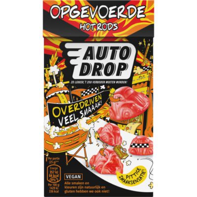 Autodrop opgevoerde hot rods