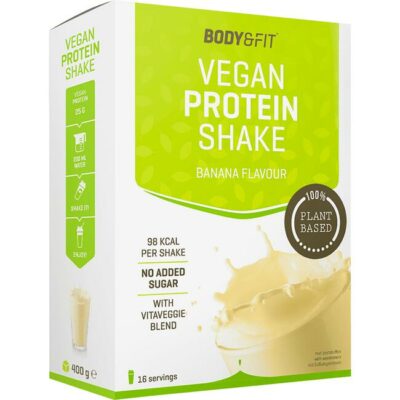 Body & Fit vegan protein shake banana