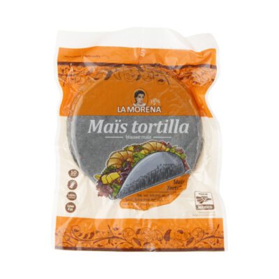 La Morena maïs tortilla blauw