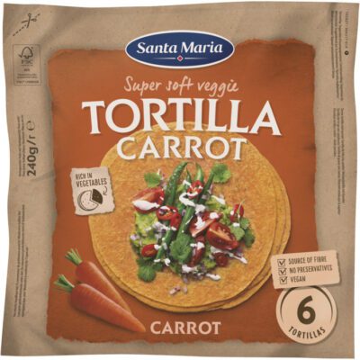 Santa Maria tortilla carrot