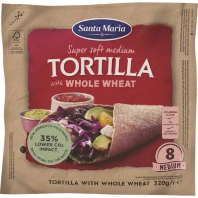 Santa maria tortilla whole wheat