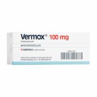 Vermox 100 mg Mebendazol