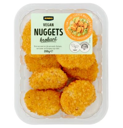 Jumbo Vegan Nuggets Krokant